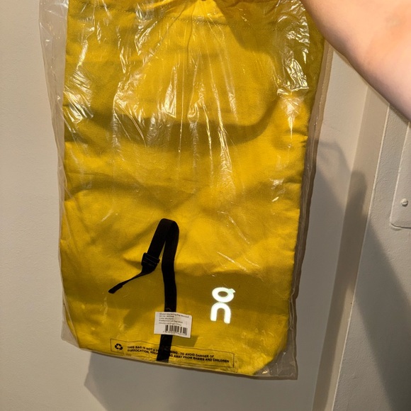 On Running Yellow Backpack - Picture 2 of 3